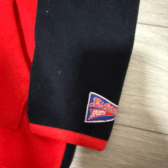 Vintage Coolest Kids NHL Set Blackhawks Size 4T 2Piece Sweater&Windbreaker Pants - Picture 5 of 9